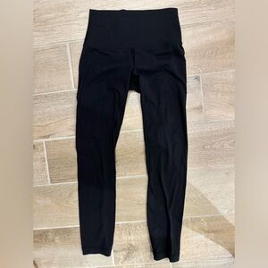 Black Lululemon align 25” size 4  GUC